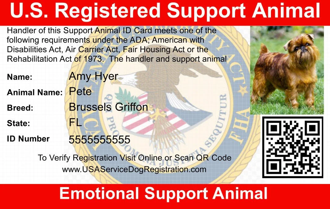 Emotional Support Animal Deluxe Registration Package - Image 4